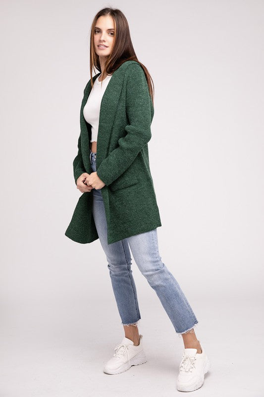 Zenana Feels Like Fall Sweater Cardigan