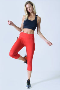 Yelete Workout Capri Leggings