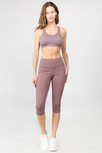 Yelete Workout Capri Leggings