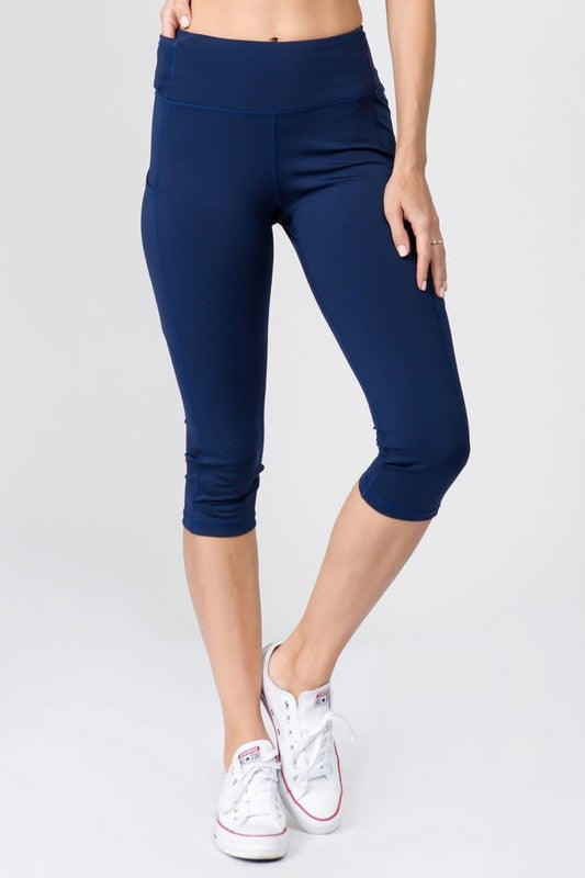 Yelete Workout Capri Leggings