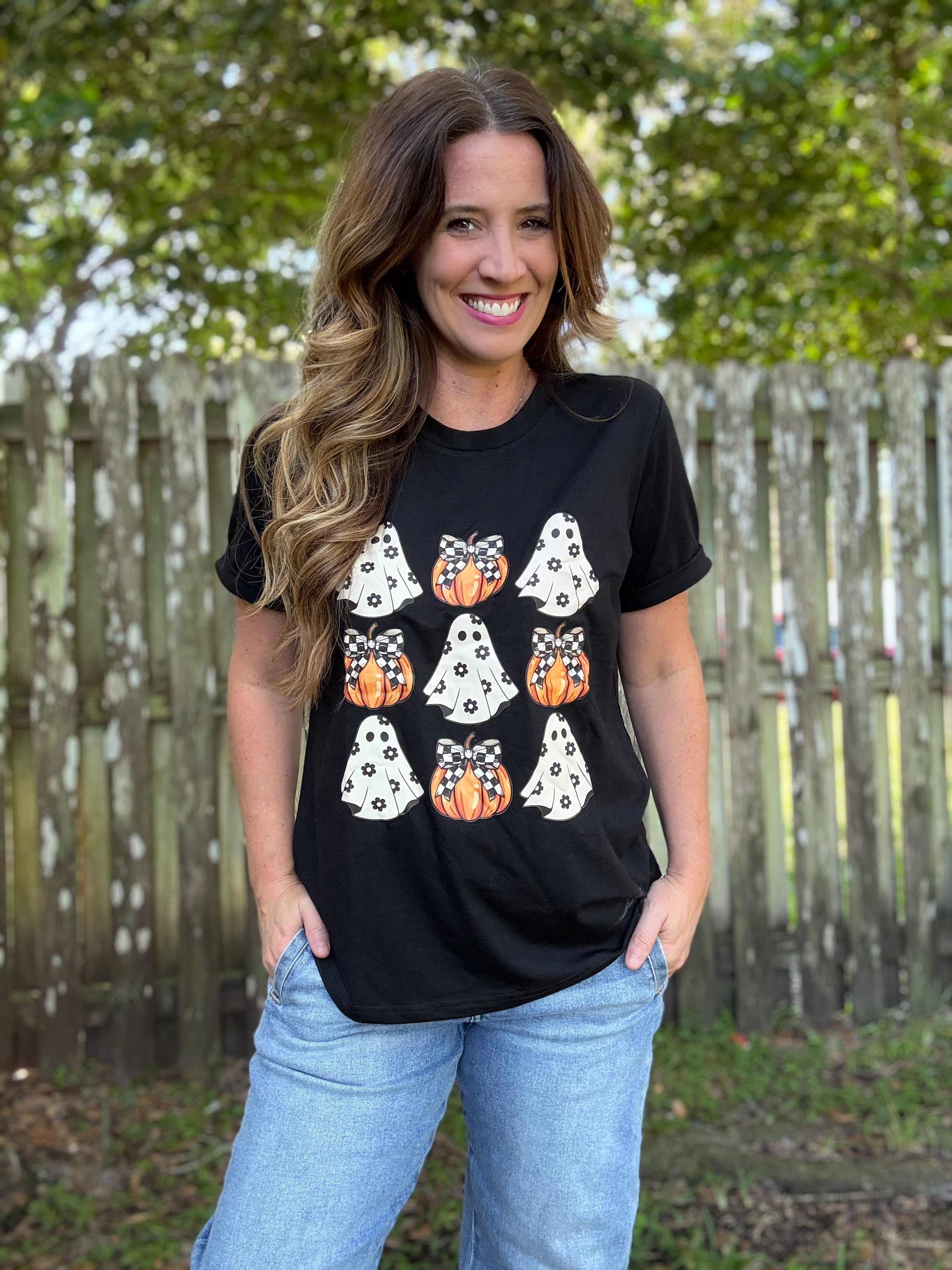 Ghosts & Pumpkins Graphic Tee