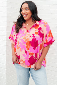 Hazy Cosmic Jive Relaxed Blouse