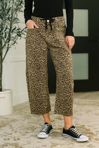 Prowl Power Barrell Ankle Crop Jean in Khaki