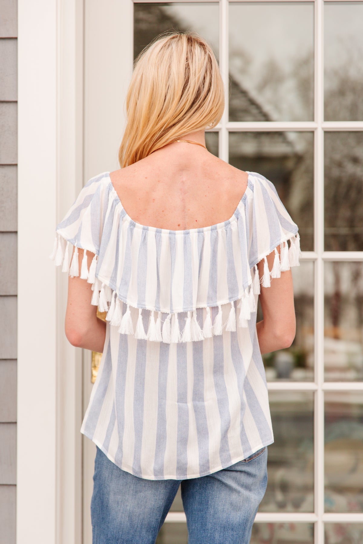 Set Yourself Free Striped Top