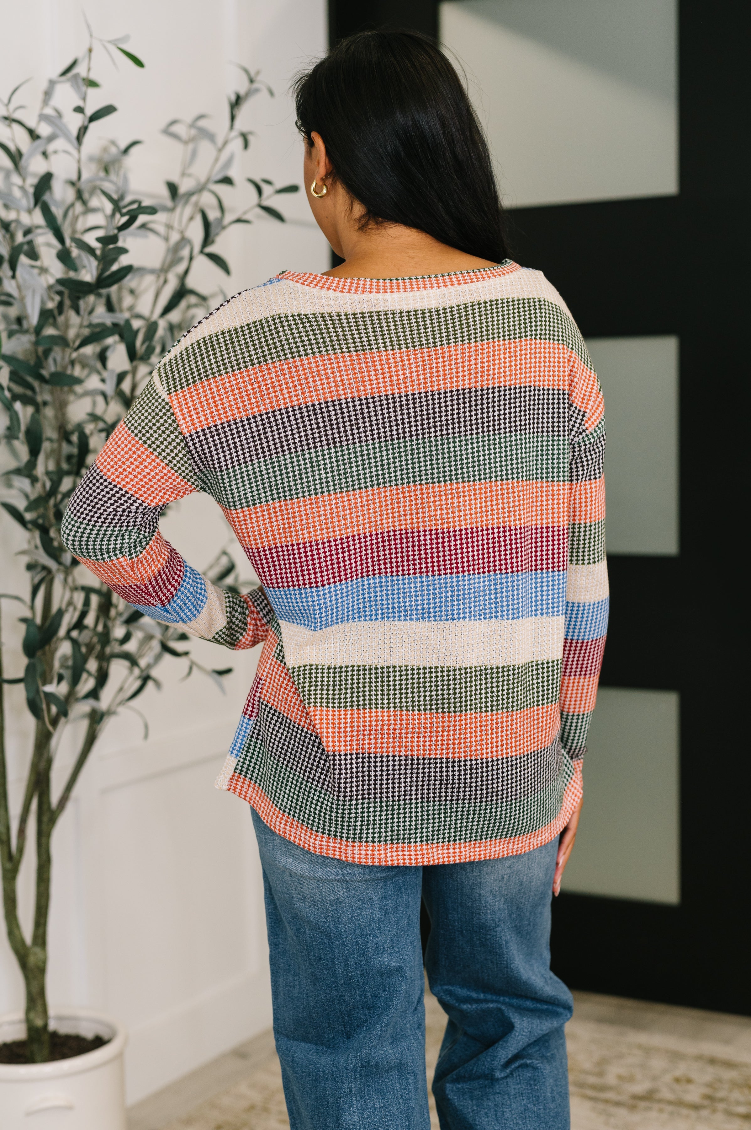 To Be Determined Drop Shoulder Top