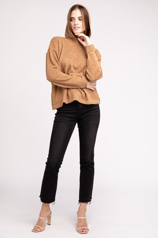 Zenana Brushed Hacci Sweater (Multiple Colors!)