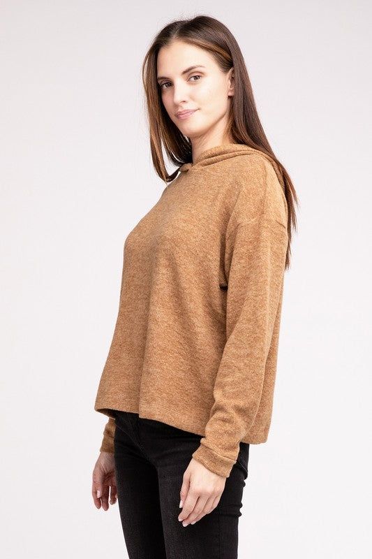 Zenana Brushed Hacci Sweater (Multiple Colors!)