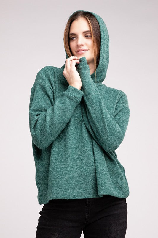 Zenana Brushed Hacci Sweater (Multiple Colors!)