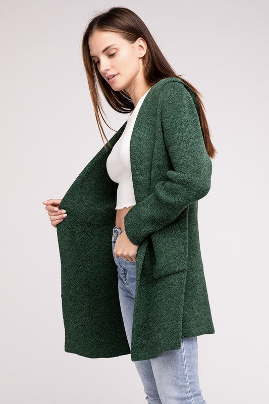 Zenana Feels Like Fall Sweater Cardigan