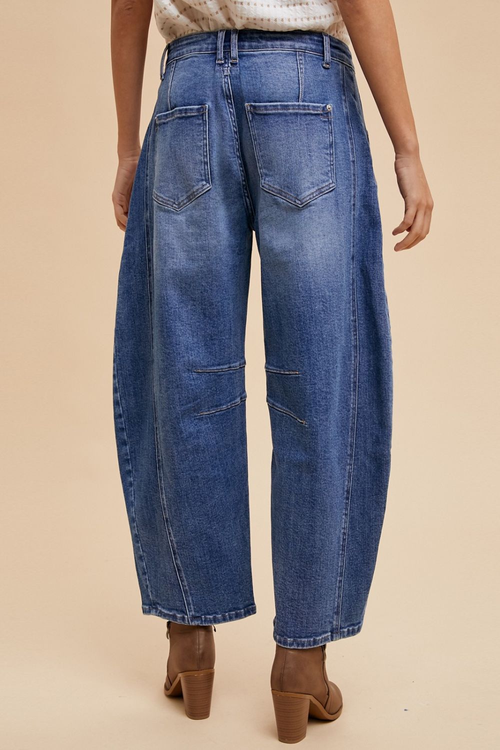 Annie Wear Barrel Leg Jeans