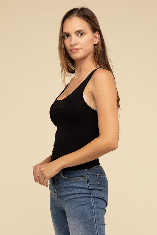 Zenana Double Layer Tank Top