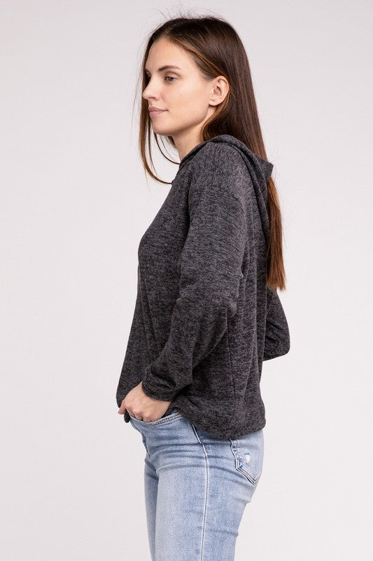 Zenana Brushed Hacci Sweater (Multiple Colors!)