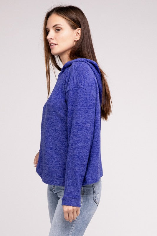 Zenana Brushed Hacci Sweater (Multiple Colors!)