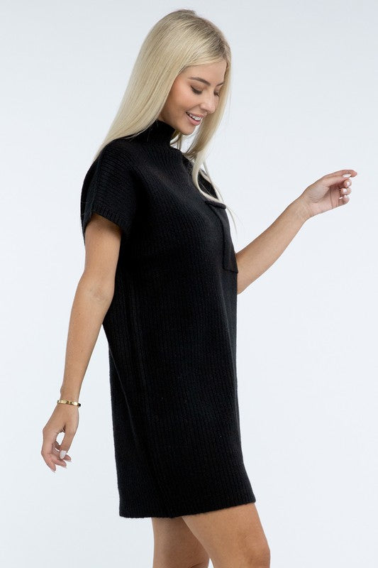 Zenana Sweater Mini Dress (Multiple Colors!)