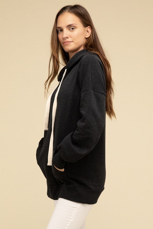 Zenana Oversized Hoodie Sweatshirt (Multiple Colors!)