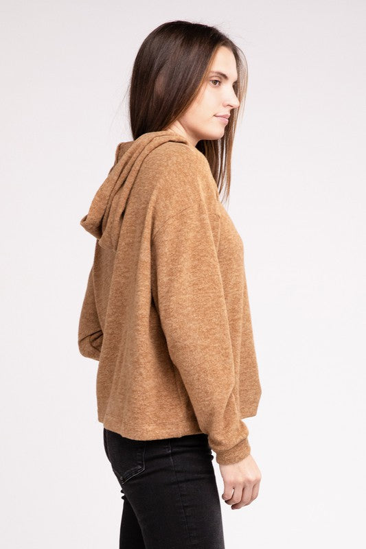 Zenana Brushed Hacci Sweater (Multiple Colors!)