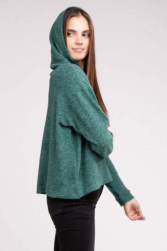 Zenana Brushed Hacci Sweater (Multiple Colors!)