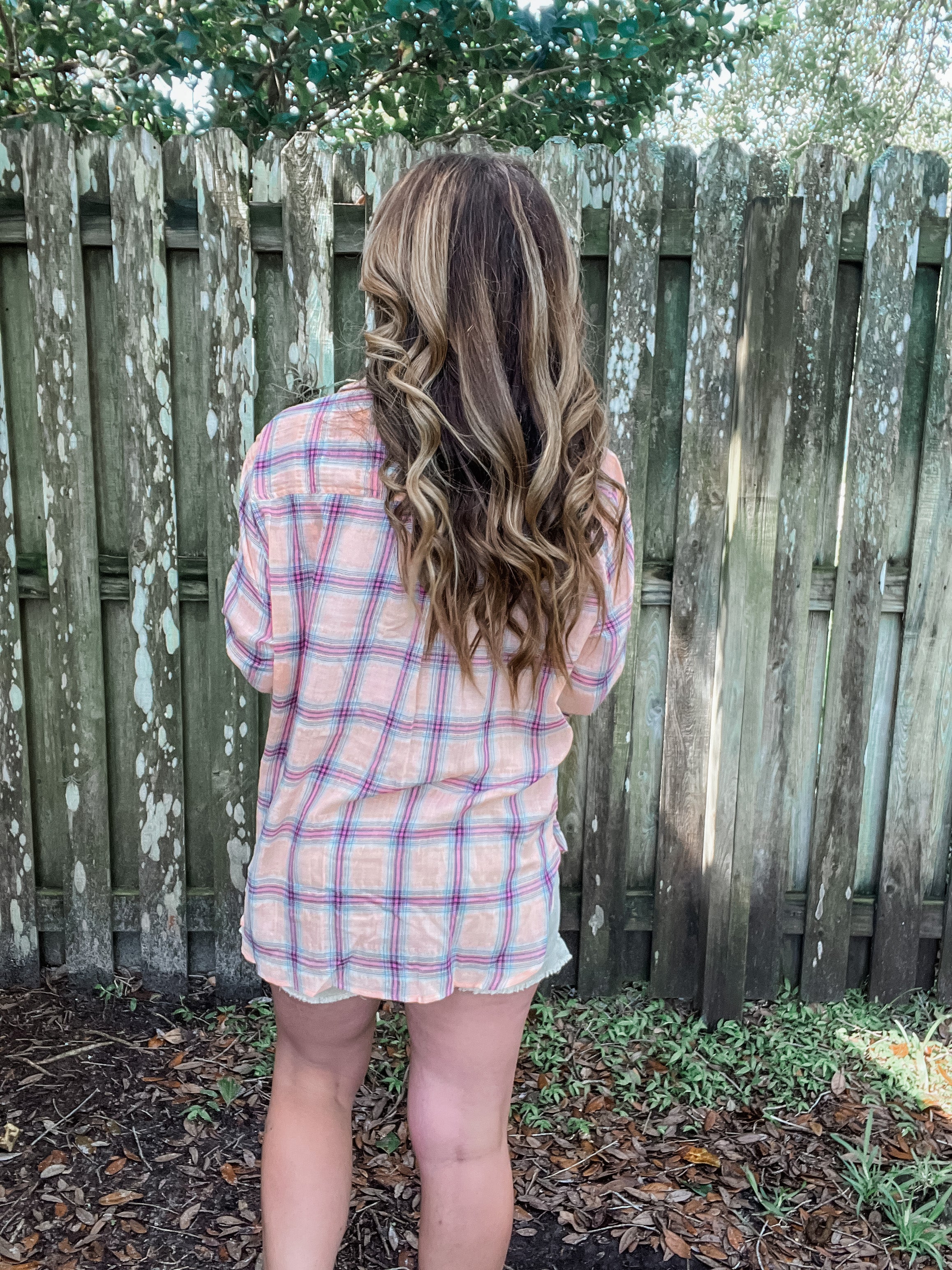 Liz Plaid Shirt
