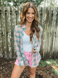 Liz Plaid Shirt