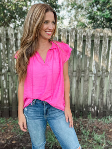 Triple Ruffled Blouse (3 colors!)