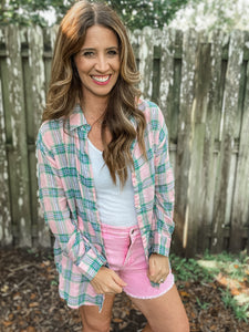 Liz Plaid Shirt