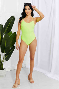 High Tide Lemon-Lime One-Piece