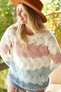 BiBi Spring Striped Sweater