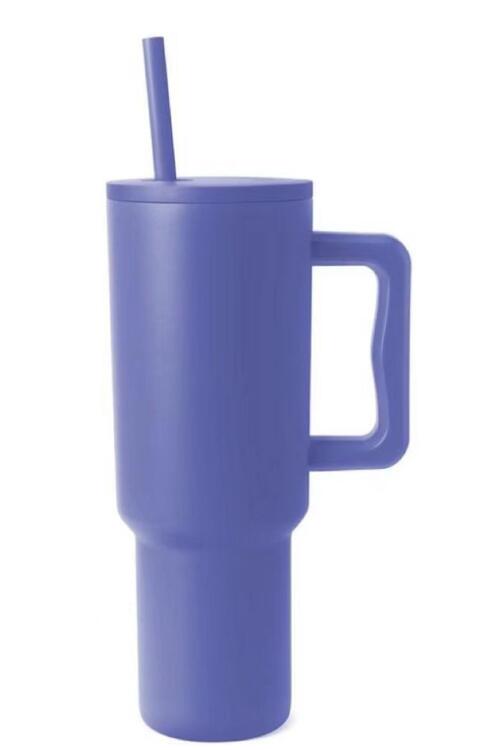 Stainless Steel Tumbler with Matching Straw