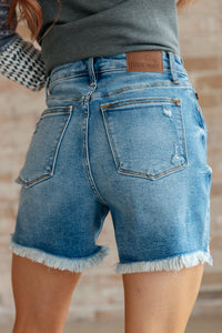 Judy Blue Button Fly Cutoff Shorts