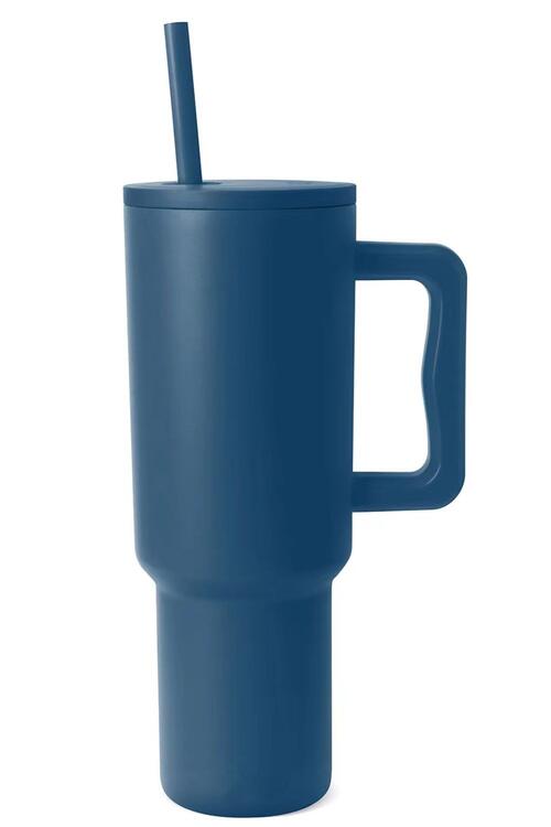 Stainless Steel Tumbler with Matching Straw