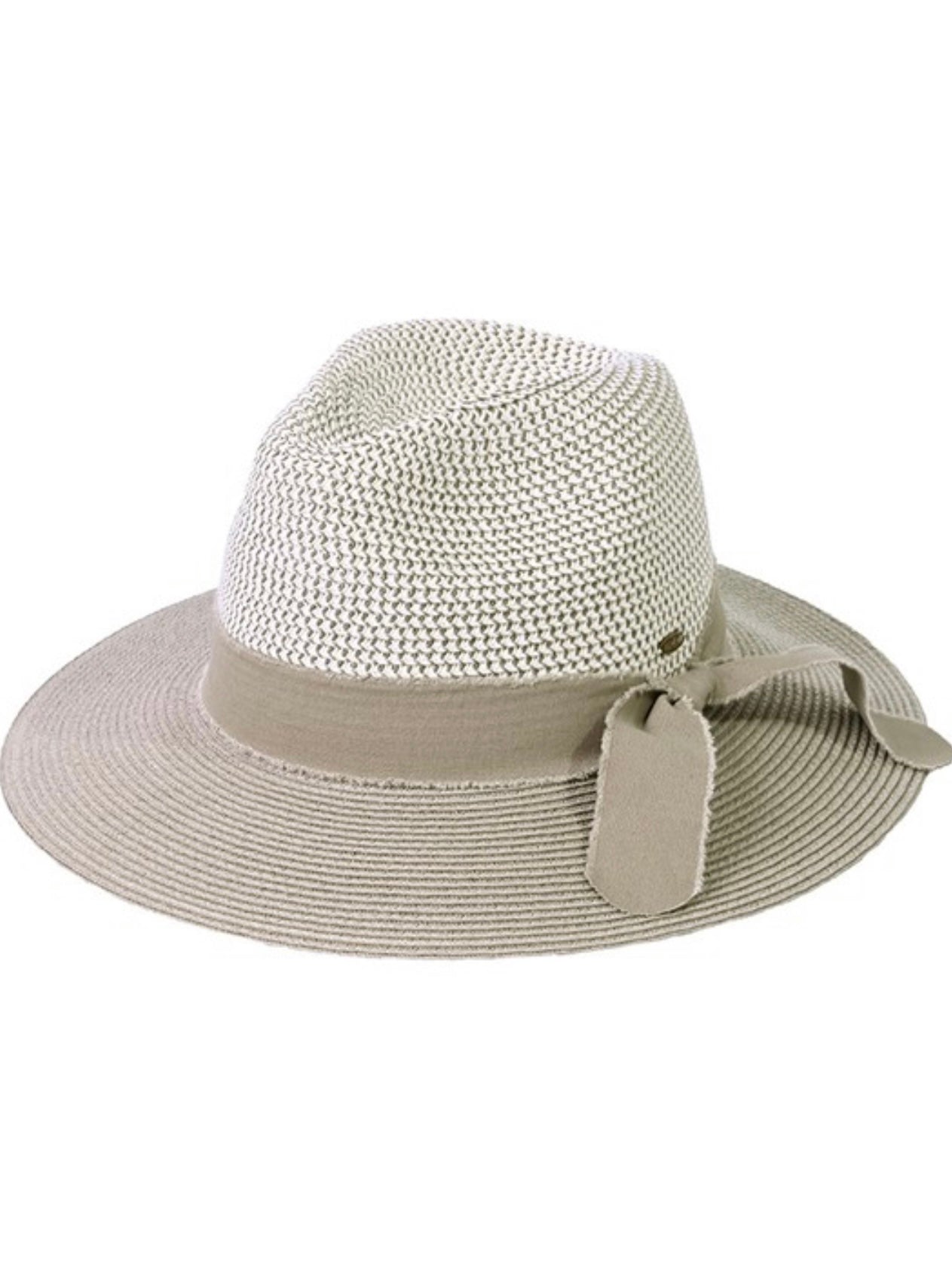 Gray Panama Hat